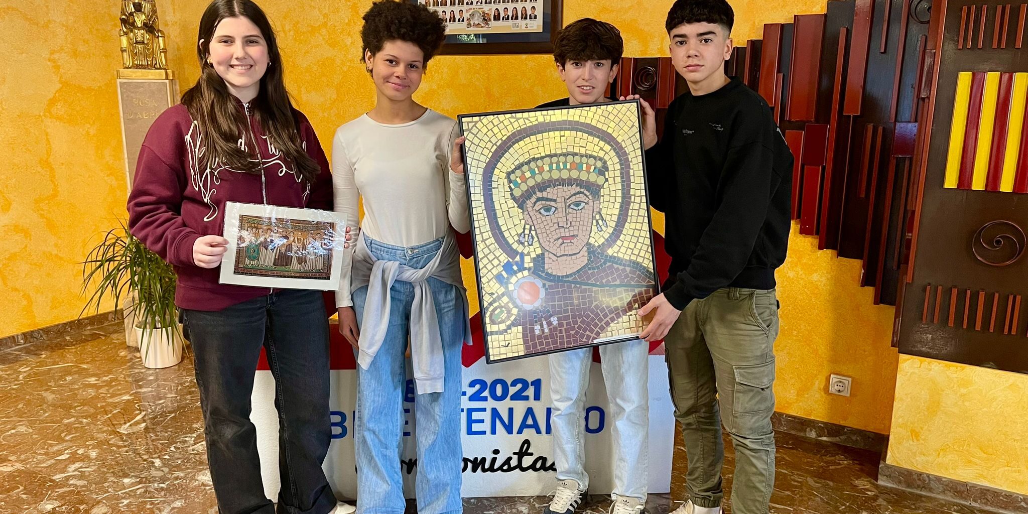 Ganadores mosaico bizantino 1